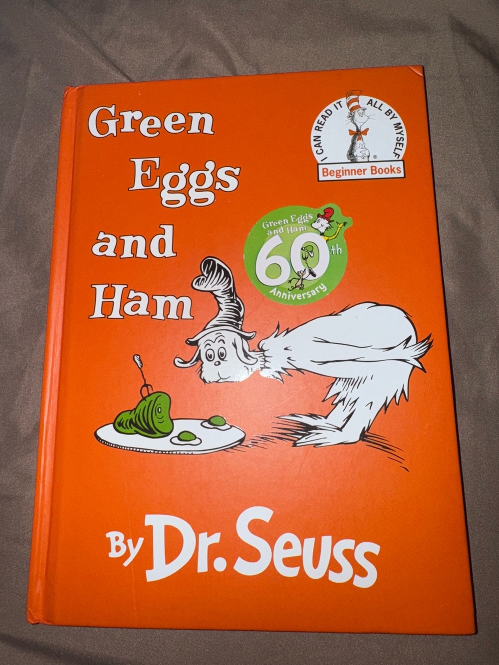 Dr. Seuss Green Eggs and Ham 60th Anniversary Hardcover Kids Book